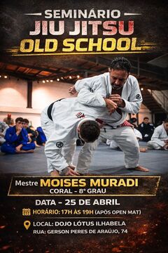 Seminário Jiu Jitsu - Old School 